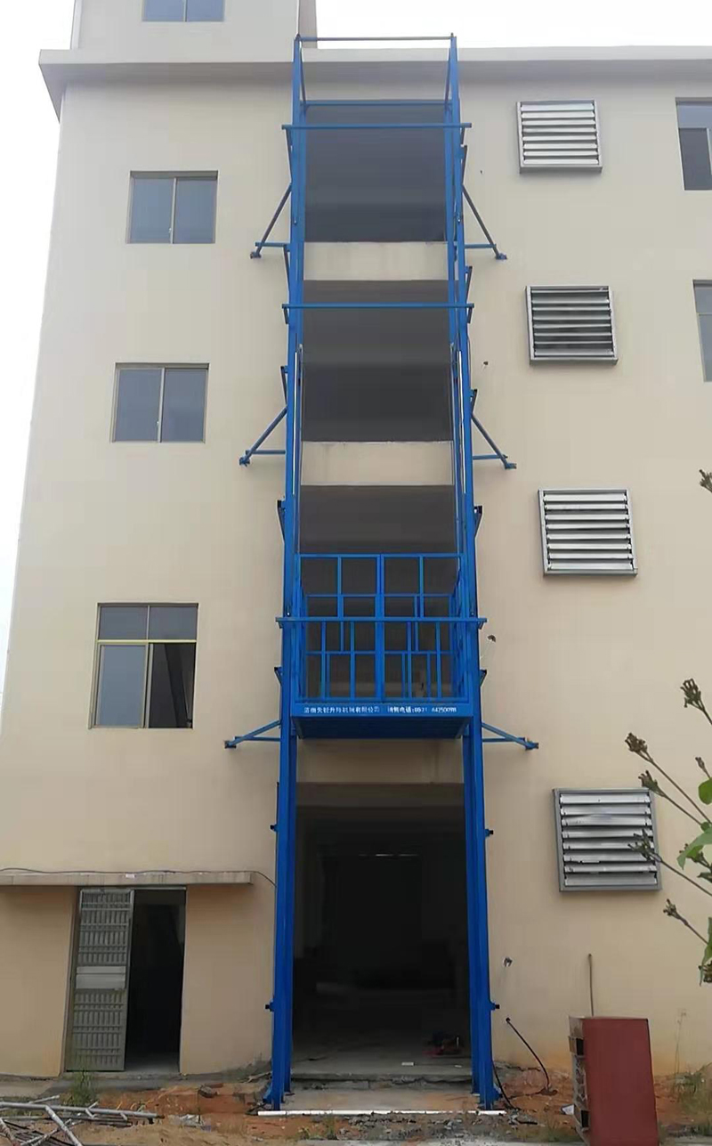 泰安室外导轨式升降平台